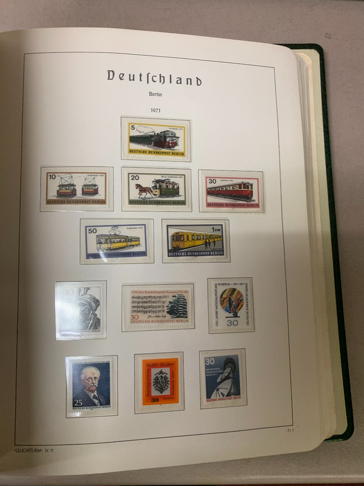 GERMANY  Mint Post-WW2 Collection in Hingeless Lighthouse Albums and More – 423841