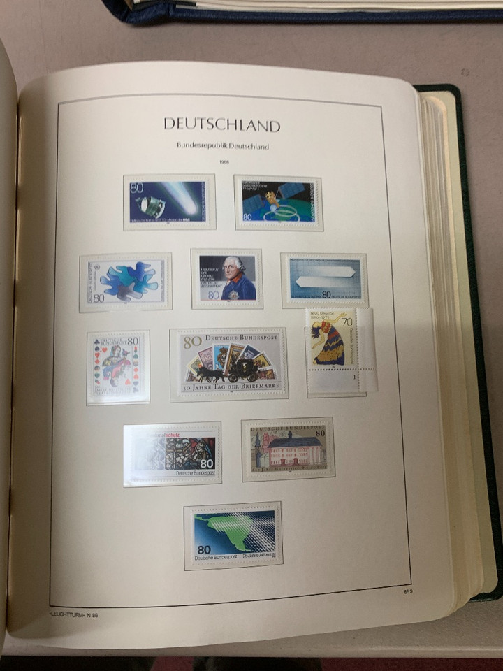 GERMANY  Mint Post-WW2 Collection in Hingeless Lighthouse Albums and More – 423841