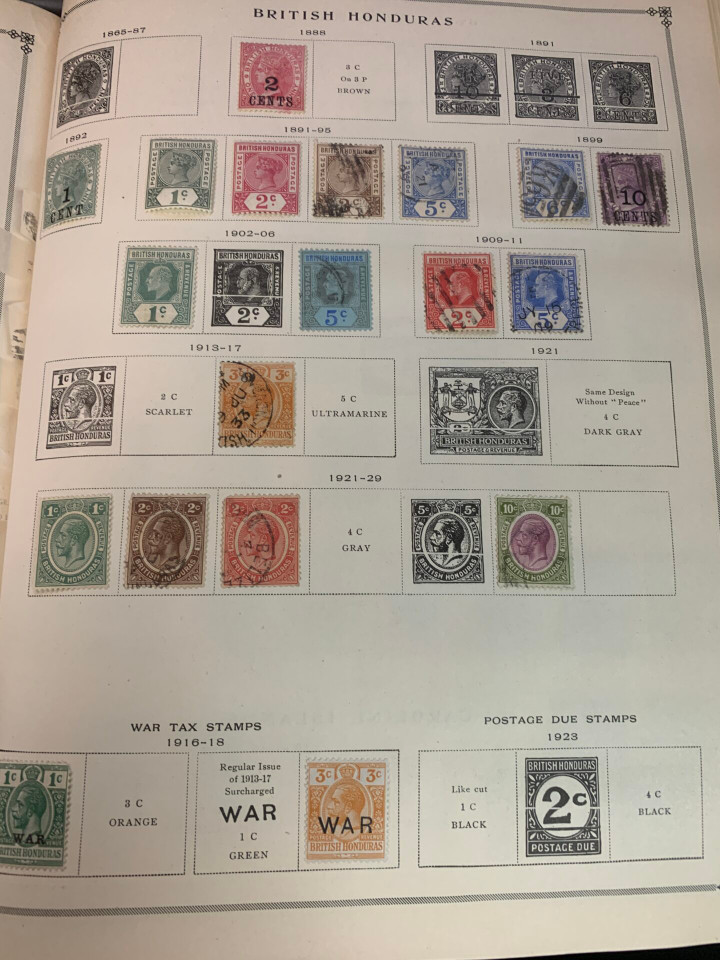 SCOTT INTERNATIONAL VINTAGE JUNIOR ALBUM – Packed with Classics including CHINA #3 – 426023