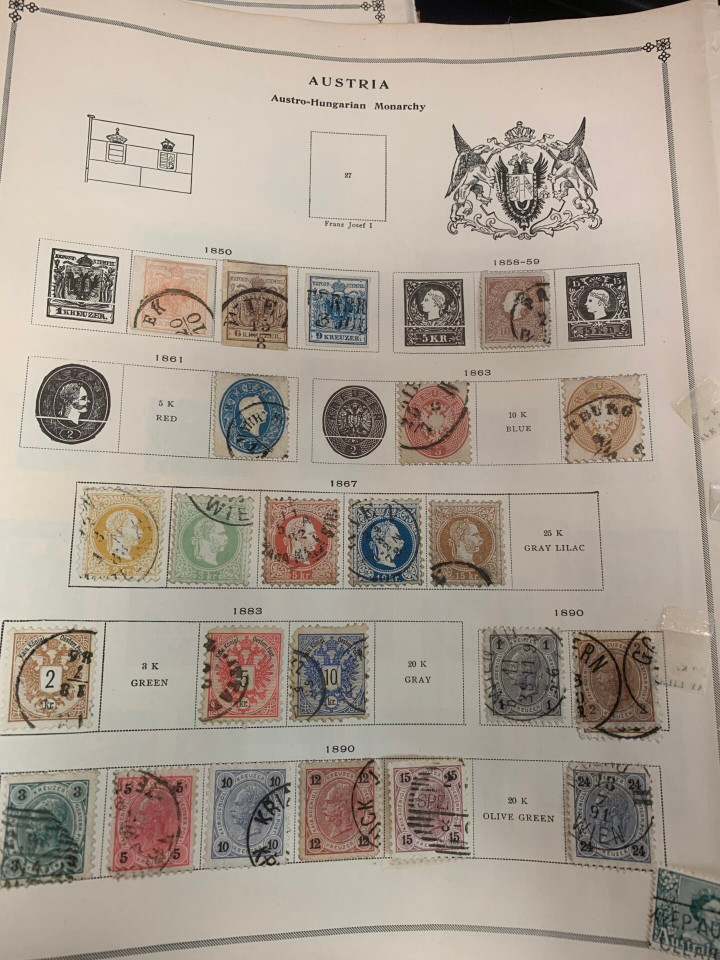 SCOTT INTERNATIONAL VINTAGE JUNIOR ALBUM – Packed with Classics including CHINA #3 – 426023