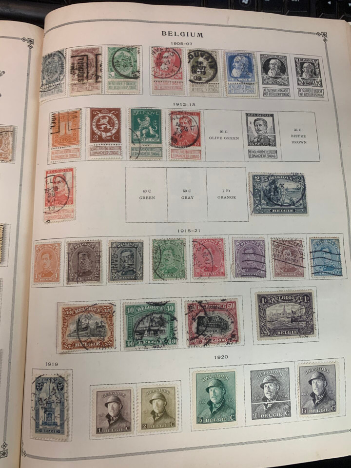 SCOTT INTERNATIONAL VINTAGE JUNIOR ALBUM – Packed with Classics including CHINA #3 – 426023