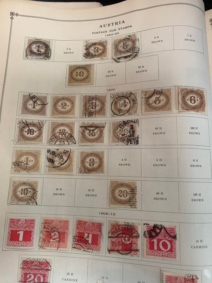 SCOTT INTERNATIONAL VINTAGE JUNIOR ALBUM – Packed with Classics including CHINA #3 – 426023