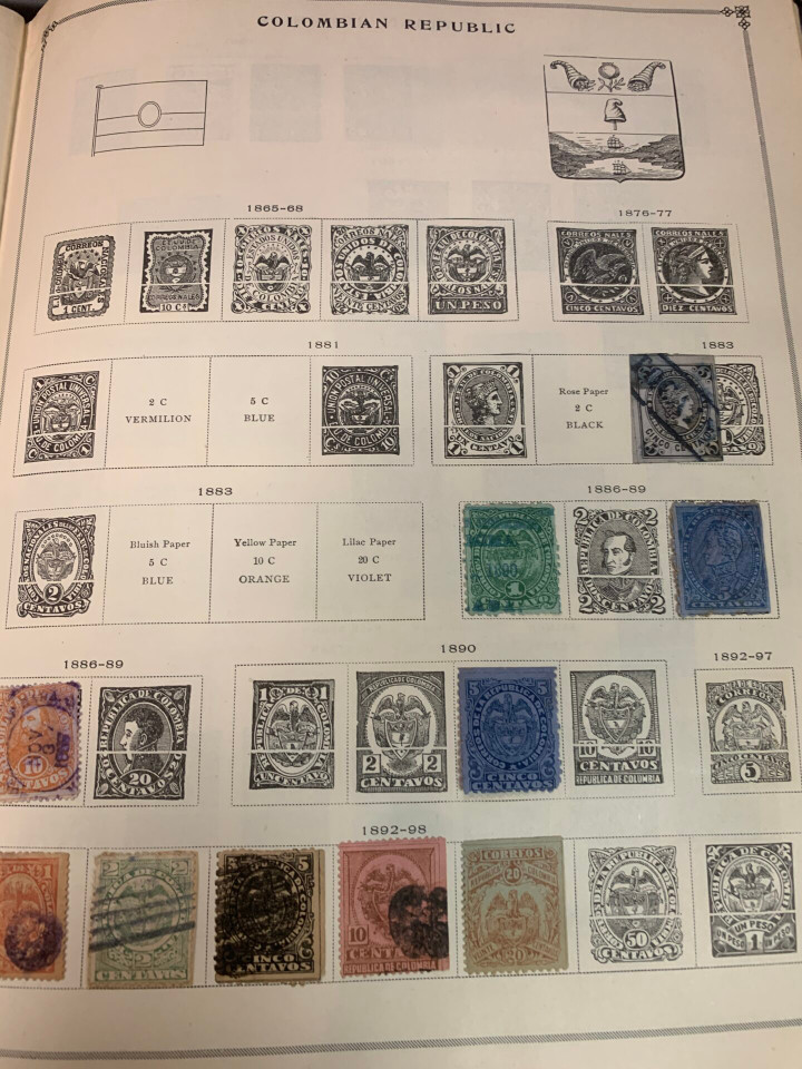 SCOTT INTERNATIONAL VINTAGE JUNIOR ALBUM – Packed with Classics including CHINA #3 – 426023