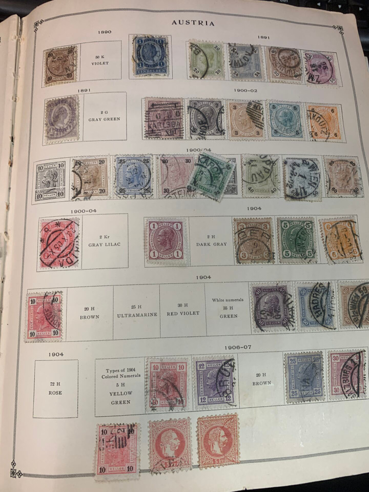 SCOTT INTERNATIONAL VINTAGE JUNIOR ALBUM – Packed with Classics including CHINA #3 – 426023