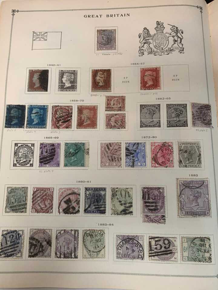 SCOTT INTERNATIONAL VINTAGE JUNIOR ALBUM – Packed with Classics including CHINA #3 – 426023