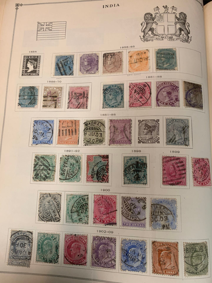 SCOTT INTERNATIONAL VINTAGE JUNIOR ALBUM – Packed with Classics including CHINA #3 – 426023