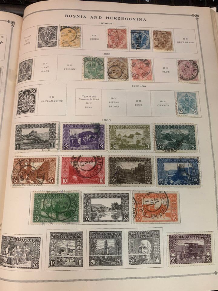 SCOTT INTERNATIONAL VINTAGE JUNIOR ALBUM – Packed with Classics including CHINA #3 – 426023