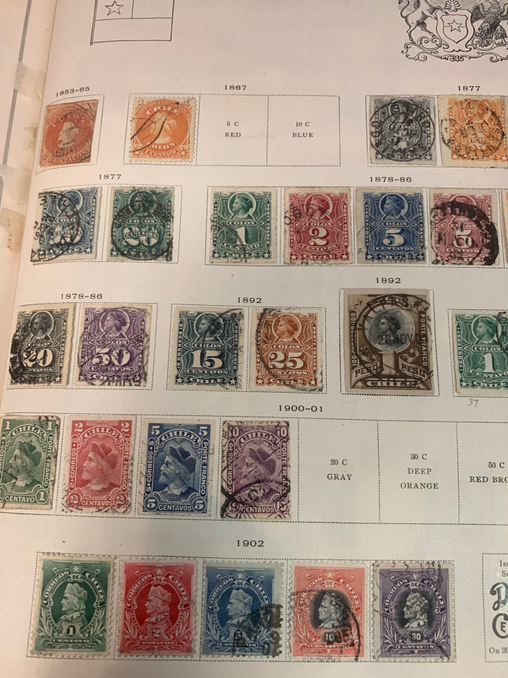 SCOTT INTERNATIONAL VINTAGE JUNIOR ALBUM – Packed with Classics including CHINA #3 – 426023