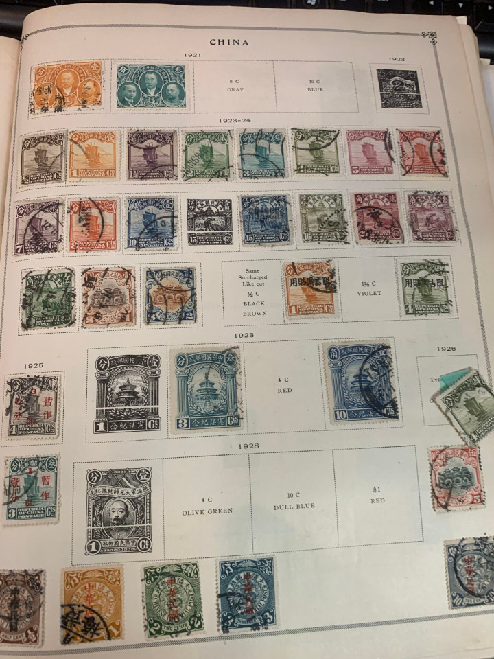 SCOTT INTERNATIONAL VINTAGE JUNIOR ALBUM – Packed with Classics including CHINA #3 – 426023