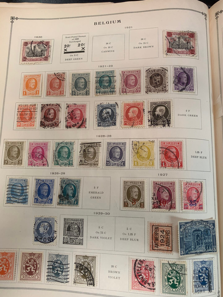 SCOTT INTERNATIONAL VINTAGE JUNIOR ALBUM – Packed with Classics including CHINA #3 – 426023