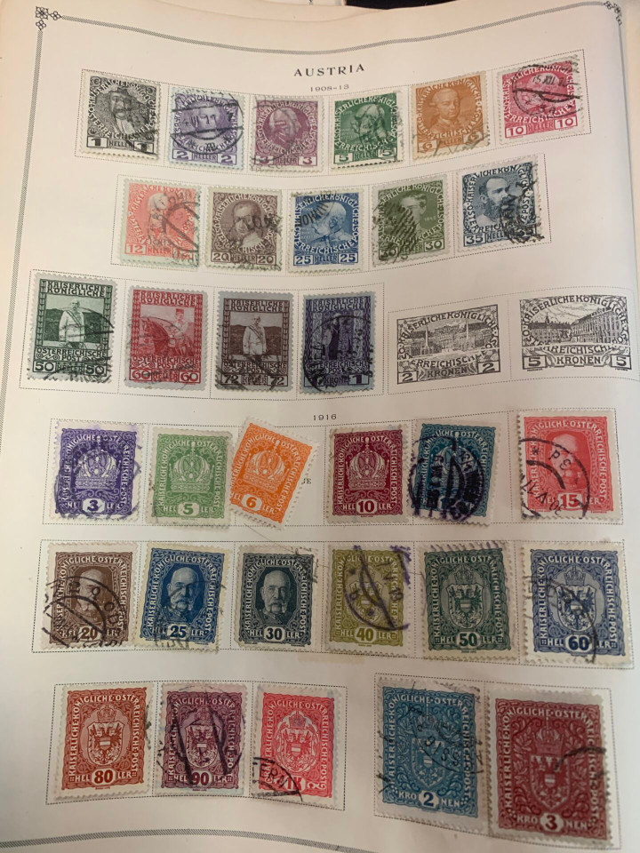 SCOTT INTERNATIONAL VINTAGE JUNIOR ALBUM – Packed with Classics including CHINA #3 – 426023