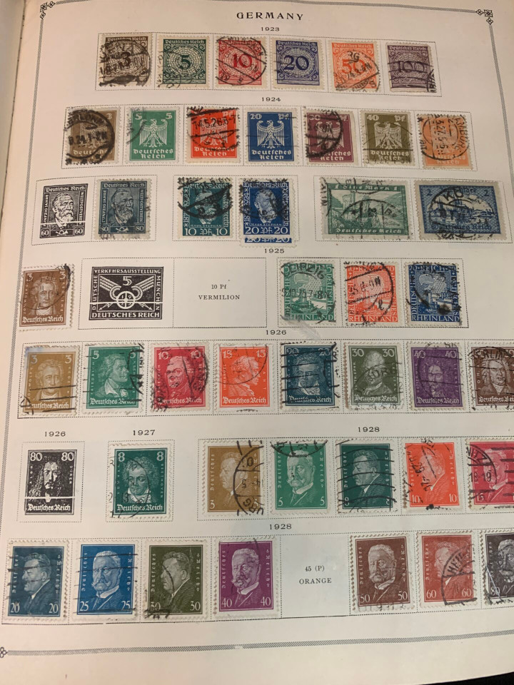 SCOTT INTERNATIONAL VINTAGE JUNIOR ALBUM – Packed with Classics including CHINA #3 – 426023