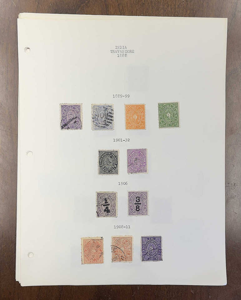 INDIAN STATES 1885-1950 Collection – 900333