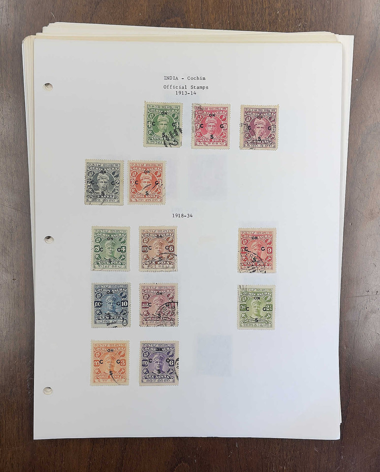 INDIAN STATES 1885-1950 Collection – 900333