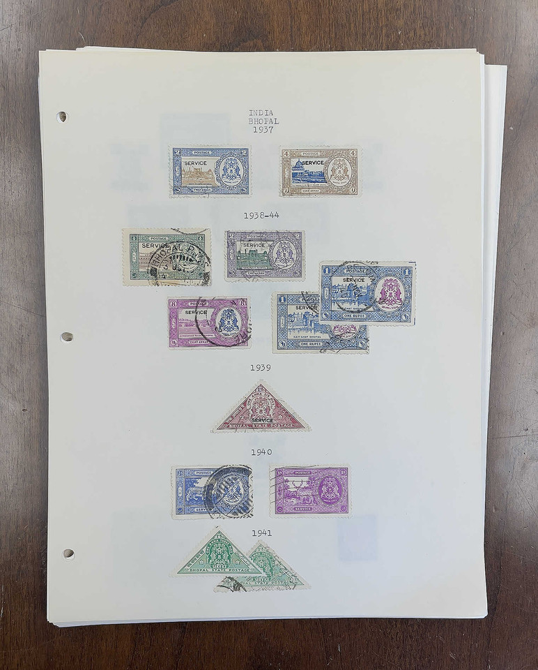 INDIAN STATES 1885-1950 Collection – 900333