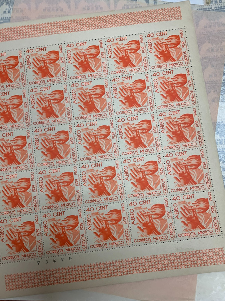 MEXICO – MINT NH SHEETS!!! LOTS OF SHEETS!! – 423966