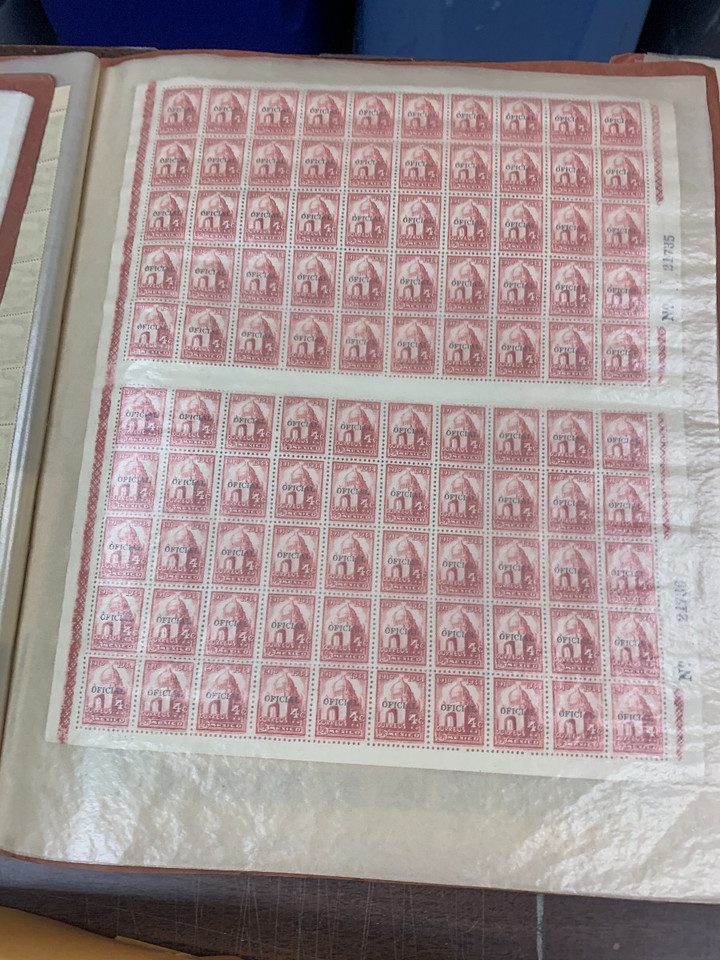 MEXICO – MINT NH SHEETS!!! LOTS OF SHEETS!! – 423966