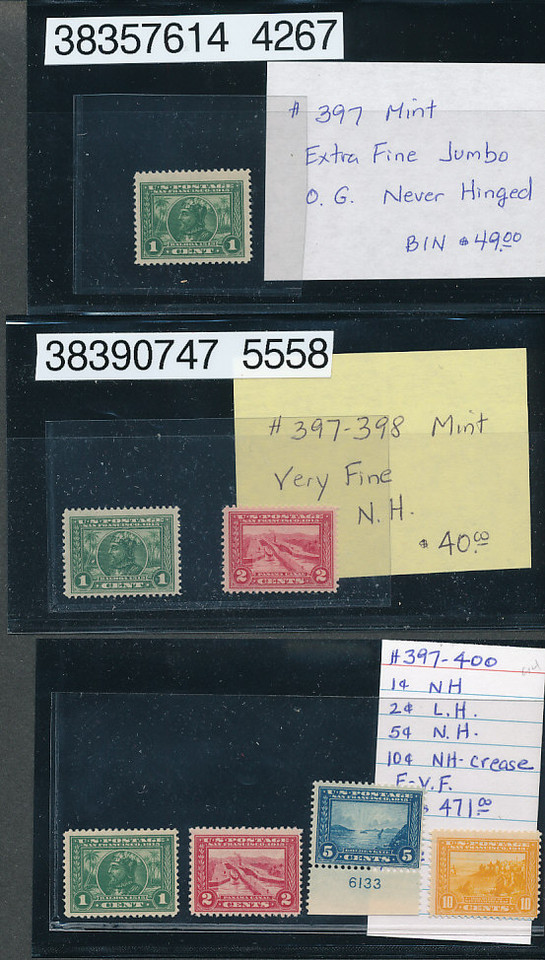 UNITED STATES – PAN-AMERICAN EXPOSITION ISSUES – 424852