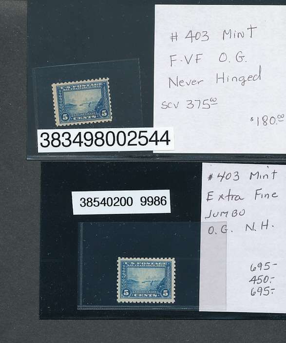 United States Pan-Am Expo stamps premium singles pairs very fine to extremely fine NH OG