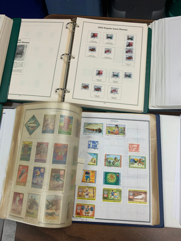 INTERNATIONAL COLLECTION OF THOUSANDS IN THREE LARGE CARTONS – 426457