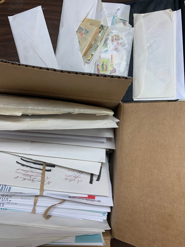 INTERNATIONAL COLLECTION OF THOUSANDS IN THREE LARGE CARTONS – 426457