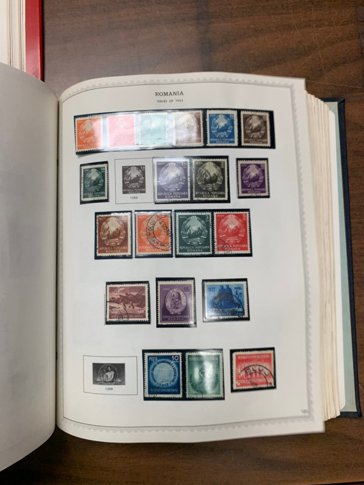 LIFETIME STAMP COLLECTION IN 2 LARGE CARTONS – US Core, Germany Third Reich, Romania, FDCs