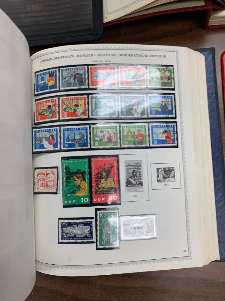 LIFETIME STAMP COLLECTION IN 2 LARGE CARTONS – US Core, Germany Third Reich, Romania, FDCs