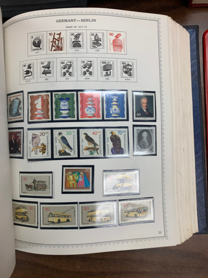 LIFETIME STAMP COLLECTION IN 2 LARGE CARTONS – US Core, Germany Third Reich, Romania, FDCs