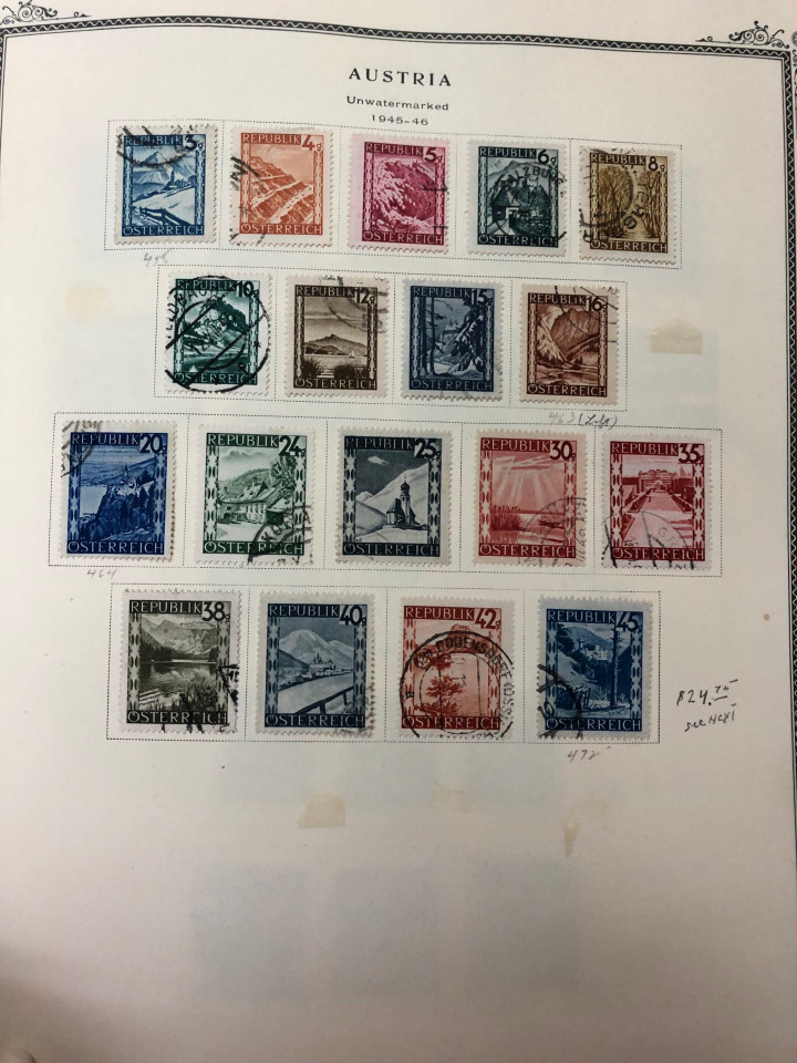 AUSTRIA – COLLECTION 1850-1990s IN SCOTT SPECIALTY ALBUM – 426611