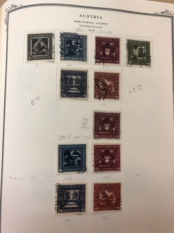 AUSTRIA – COLLECTION 1850-1990s IN SCOTT SPECIALTY ALBUM – 426611