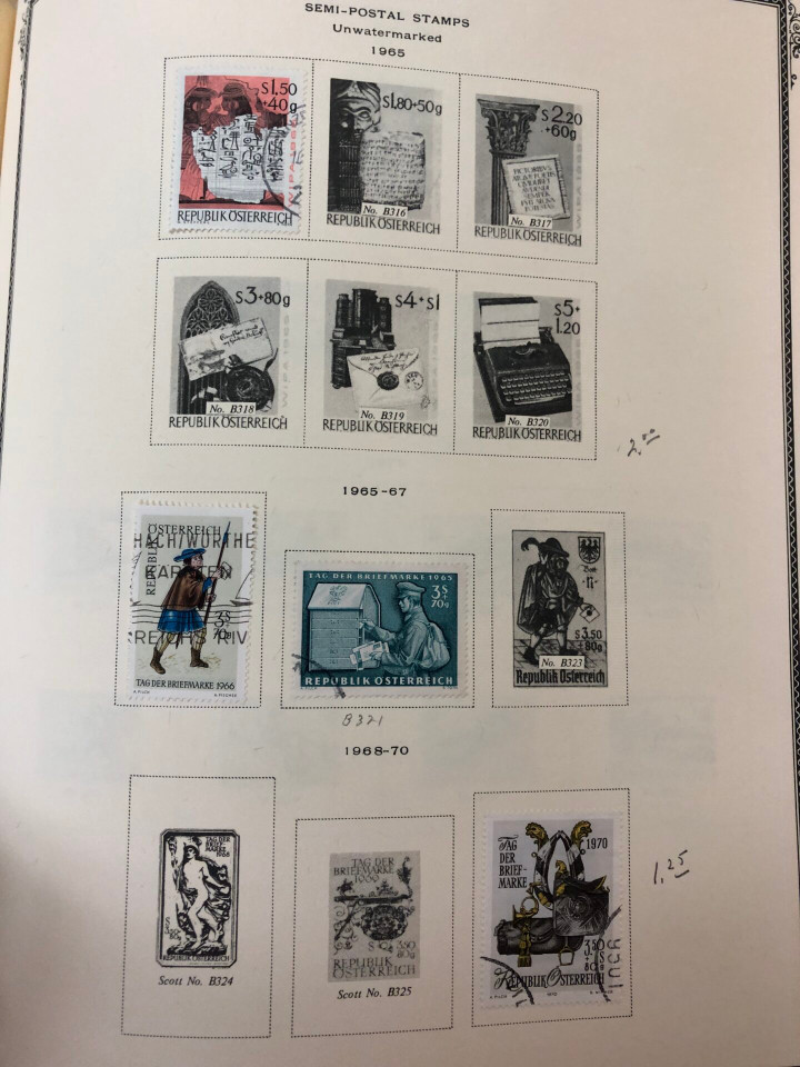 AUSTRIA – COLLECTION 1850-1990s IN SCOTT SPECIALTY ALBUM – 426611