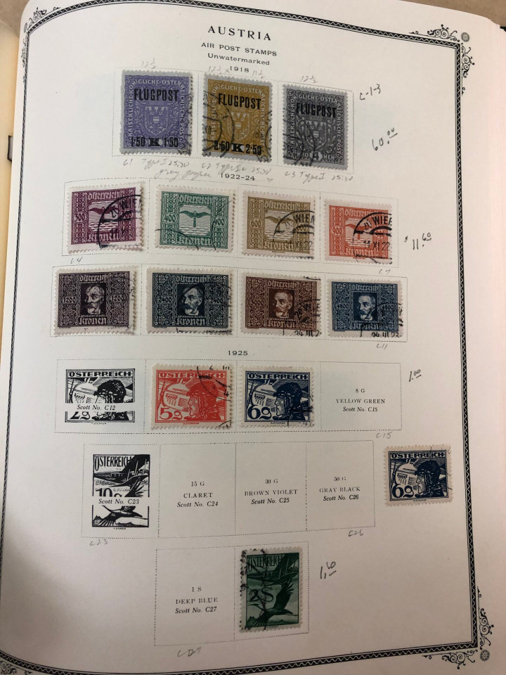 AUSTRIA – COLLECTION 1850-1990s IN SCOTT SPECIALTY ALBUM – 426611