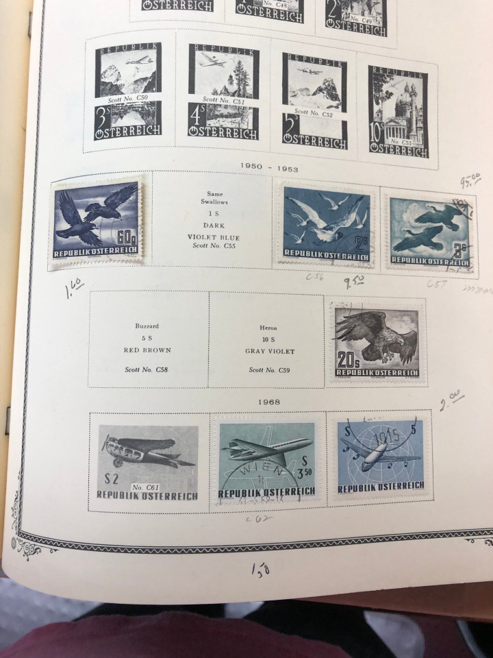 AUSTRIA – COLLECTION 1850-1990s IN SCOTT SPECIALTY ALBUM – 426611