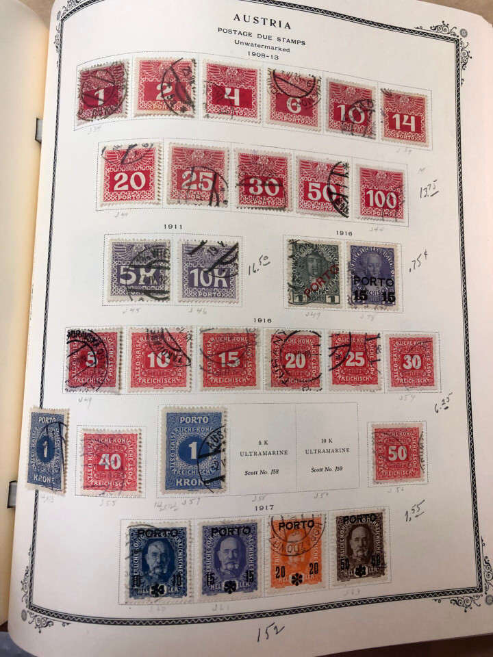 AUSTRIA – COLLECTION 1850-1990s IN SCOTT SPECIALTY ALBUM – 426611