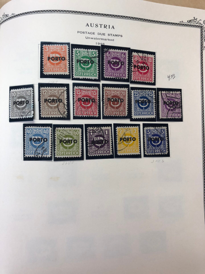 AUSTRIA – COLLECTION 1850-1990s IN SCOTT SPECIALTY ALBUM – 426611