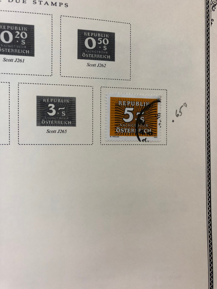 AUSTRIA – COLLECTION 1850-1990s IN SCOTT SPECIALTY ALBUM – 426611