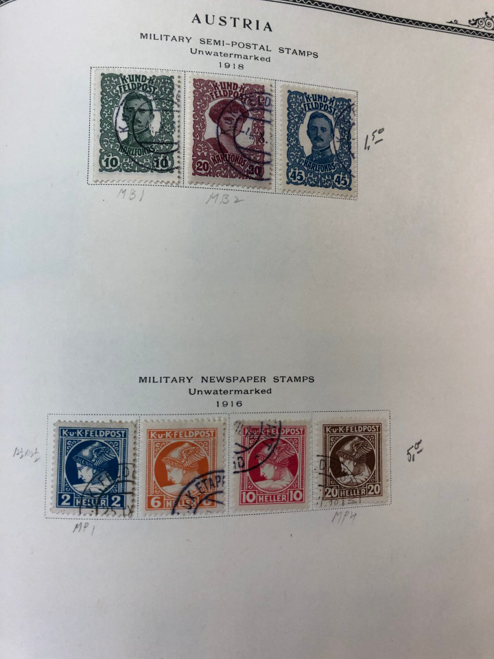 AUSTRIA – COLLECTION 1850-1990s IN SCOTT SPECIALTY ALBUM – 426611