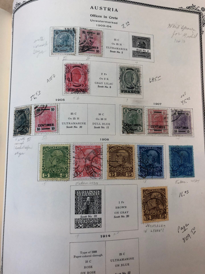 AUSTRIA – COLLECTION 1850-1990s IN SCOTT SPECIALTY ALBUM – 426611