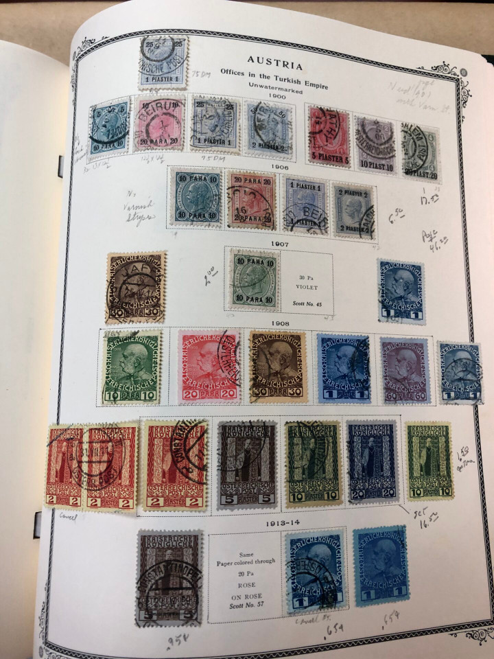 AUSTRIA – COLLECTION 1850-1990s IN SCOTT SPECIALTY ALBUM – 426611
