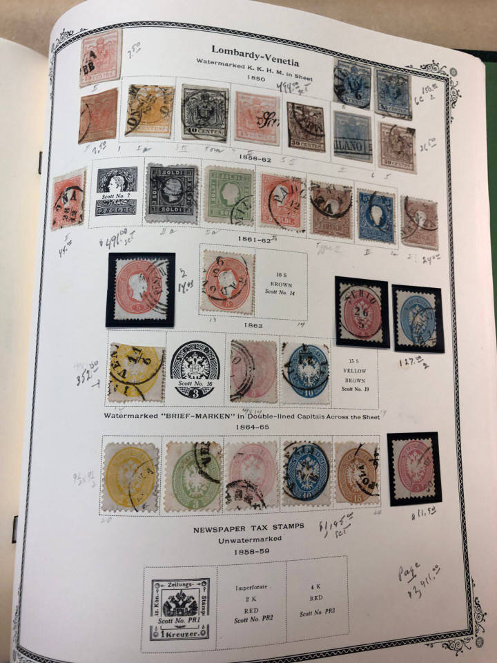 AUSTRIA – COLLECTION 1850-1990s IN SCOTT SPECIALTY ALBUM – 426611