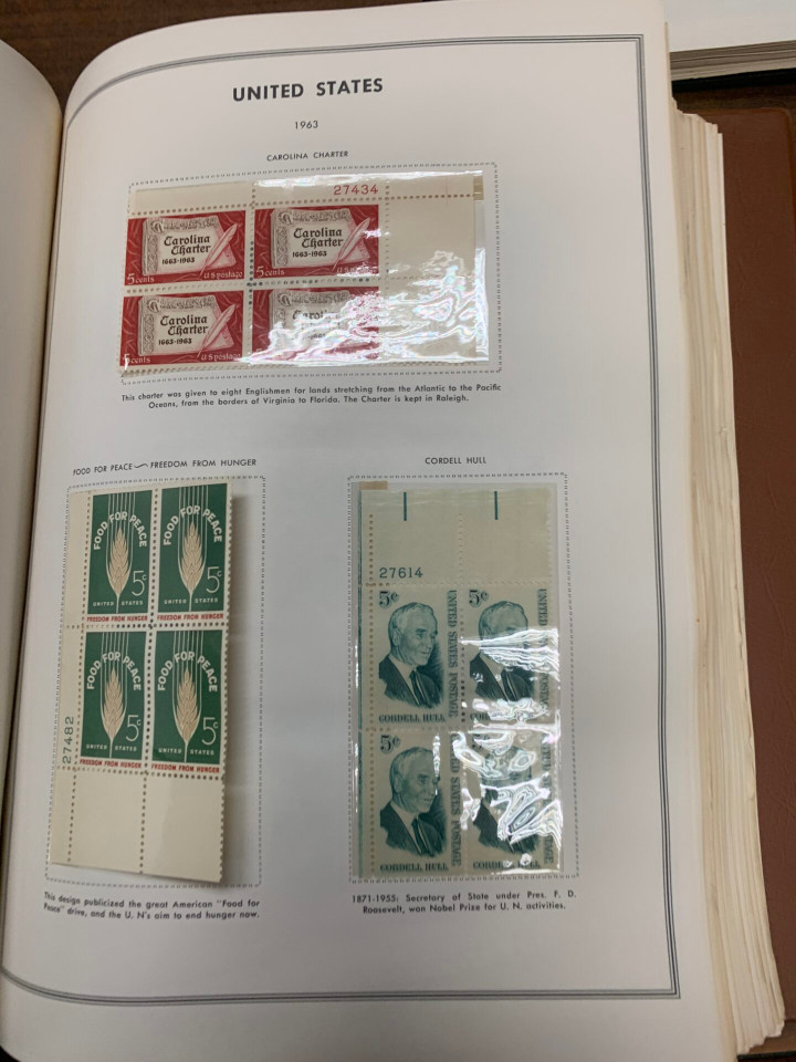 UNITED STATES – LARGE TWO CARTONS/ELEVEN VOLUMES GROUPING – 426324