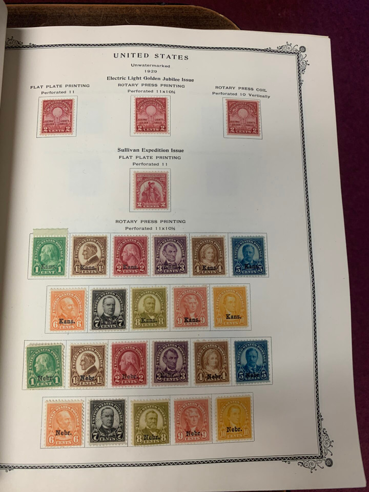 UNITED STATES – LARGE TWO CARTONS/ELEVEN VOLUMES GROUPING – 426324