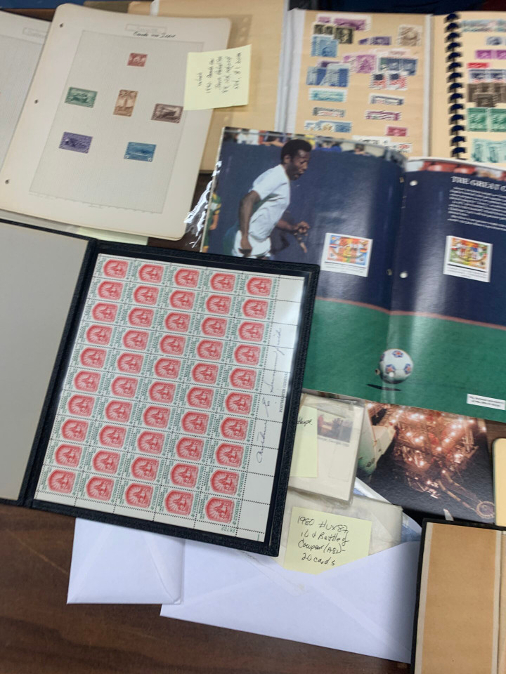 US & INTERNATIONAL TAIL END SELECTION – TWO LARGE CARTONS – 426344