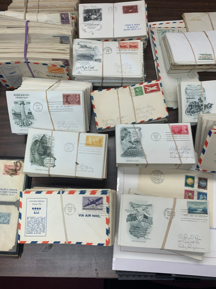 US & INTERNATIONAL TAIL END SELECTION – TWO LARGE CARTONS – 426344