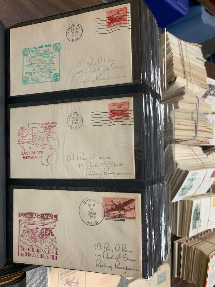 US & INTERNATIONAL TAIL END SELECTION – TWO LARGE CARTONS – 426344