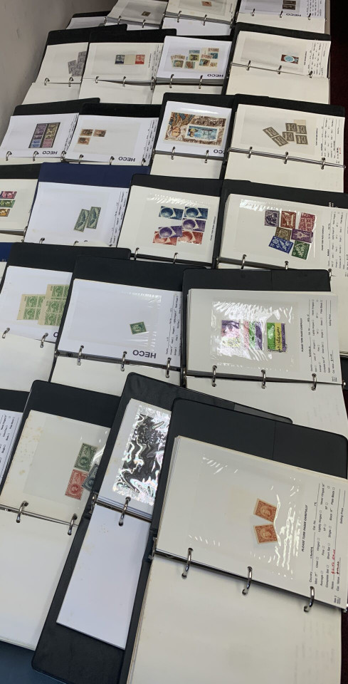US & INTERNATIONAL – 25 Counter Stock Books, Thousands of Issues, Low Duplication, Cat. Val. $30,000+, Generally VF – 426052