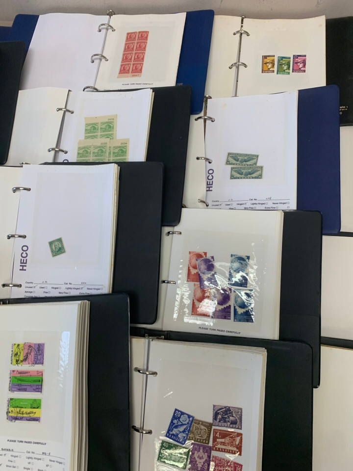 US & INTERNATIONAL – 25 Counter Stock Books, Thousands of Issues, Low Duplication, Cat. Val. $30,000+, Generally VF – 426052