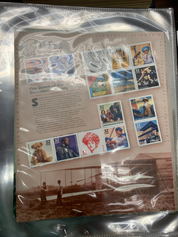 INTERNATIONAL WITH USA POSTAGE – 6 Large Cartons, $1,600 Face Value, Hundreds of FDCs, Duck Stamps – 426044