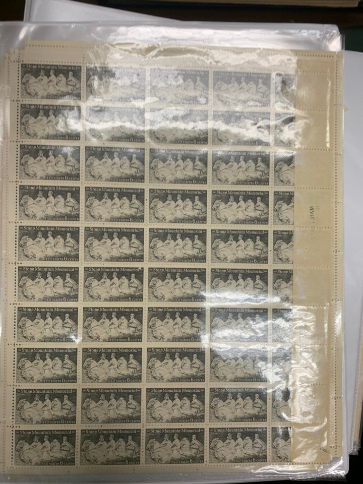 INTERNATIONAL WITH USA POSTAGE – 6 Large Cartons, $1,600 Face Value, Hundreds of FDCs, Duck Stamps – 426044