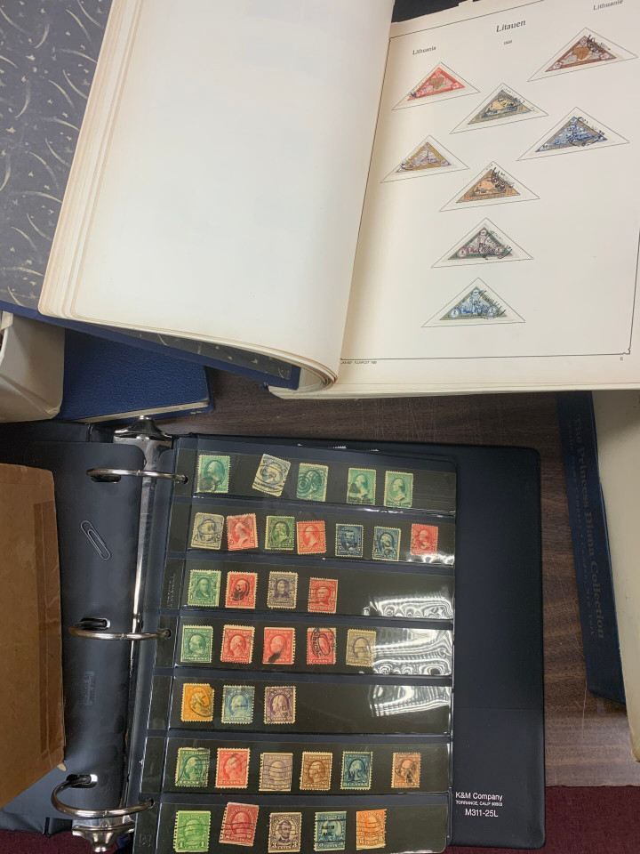 INTERNATIONAL WITH USA POSTAGE – 6 Large Cartons, $1,600 Face Value, Hundreds of FDCs, Duck Stamps – 426044